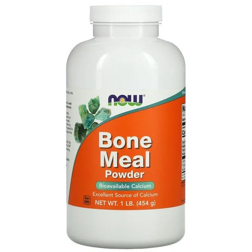 Now Supplements Bone Meal Powder, 454 gr