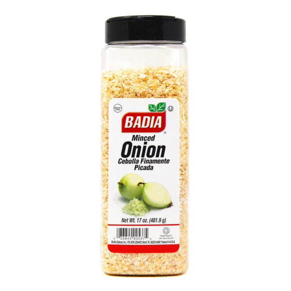 Badia Minced Onion, 17 OZ