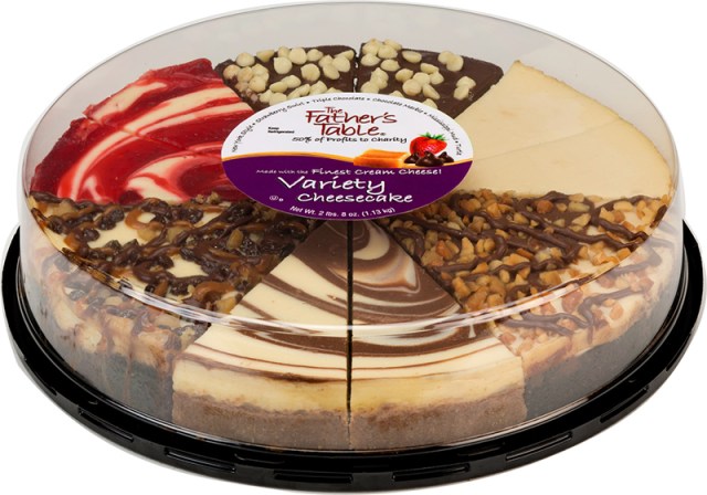 The Father's Table Variety Cheesecake , 16 oz