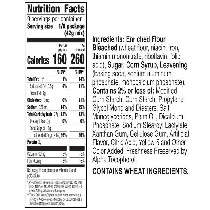 Betty Crocker Delights Super Moist Lemon Cake Mix, 13.25 oz