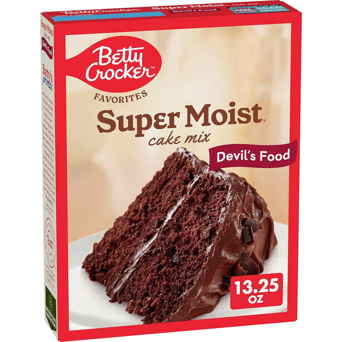 Betty Crocker Favorites Super Moist Devil’s Food Cake Mix, 13.25 oz