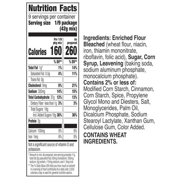 Betty Crocker Delights Super Moist Spice Cake Mix, 13.25 oz
