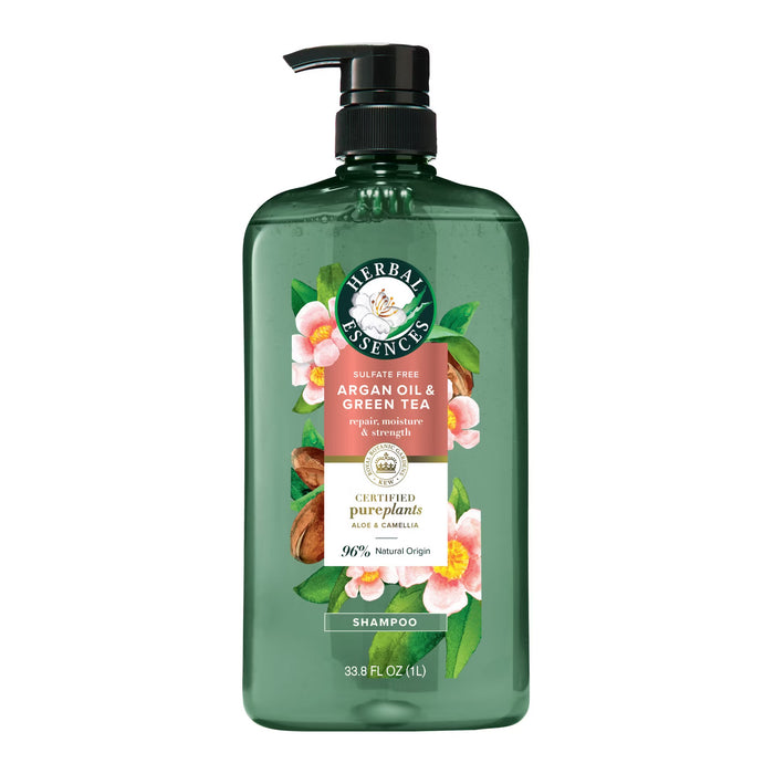 Herbal Essences Argan Oil and Green Tea Shampoo, 33.8 oz