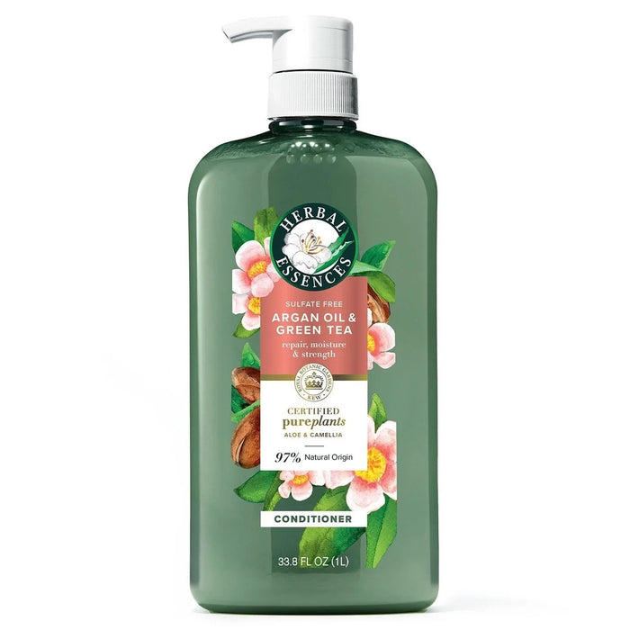 Herbal Essences Argan Oil and Green Tea Sulfate-Free Conditioner, 33.8 oz