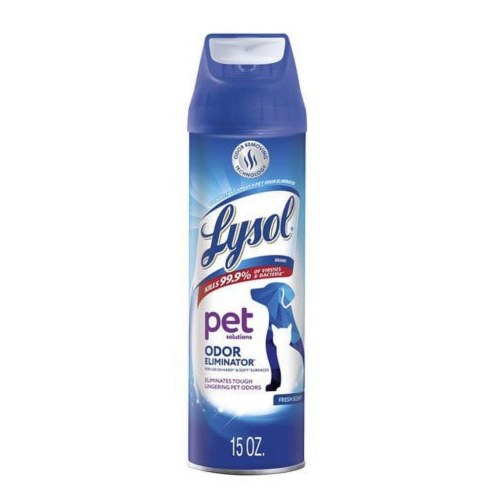 Lysol Disinfectant Spray II Pet Odor Eliminator, 15 oz —