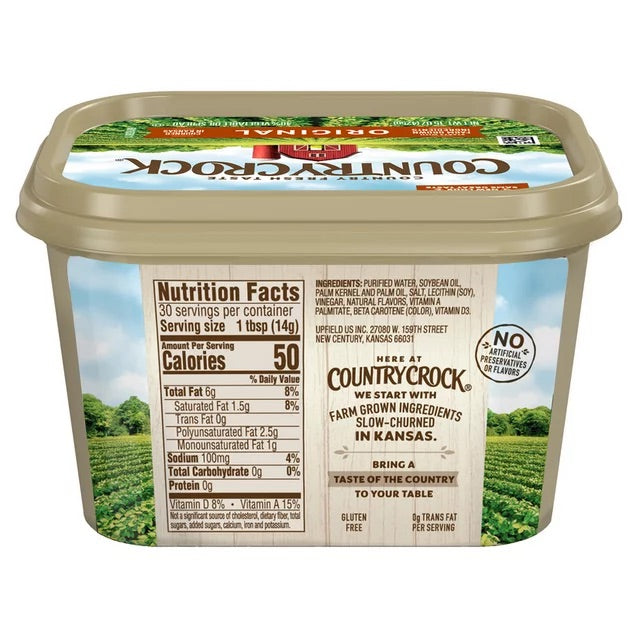 Country Crock Original Vegetable Oil Spread, 15 oz