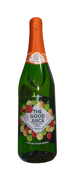 The Good Juice Non Alcohollic Sparkling Apple Peach, 750 ml