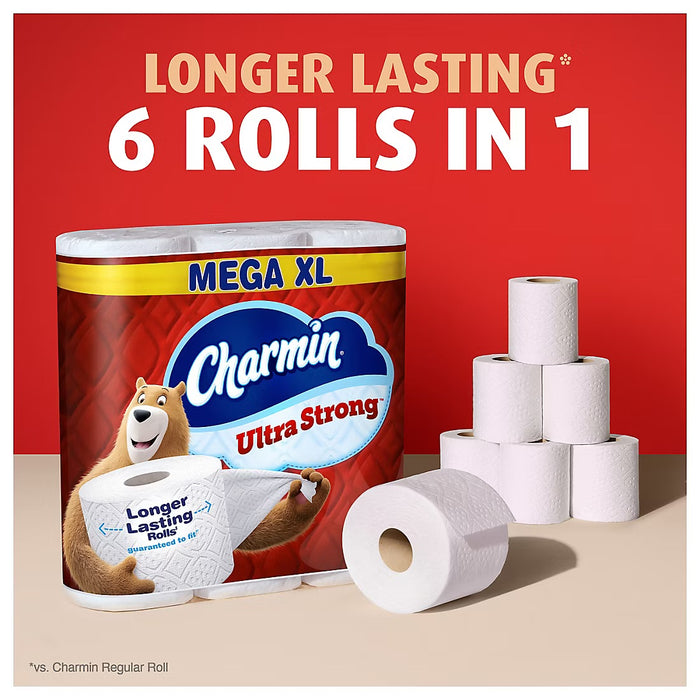 Charmin Ultra Strong Mega XL Toilet Paper, 330 Sheets , 30 ct