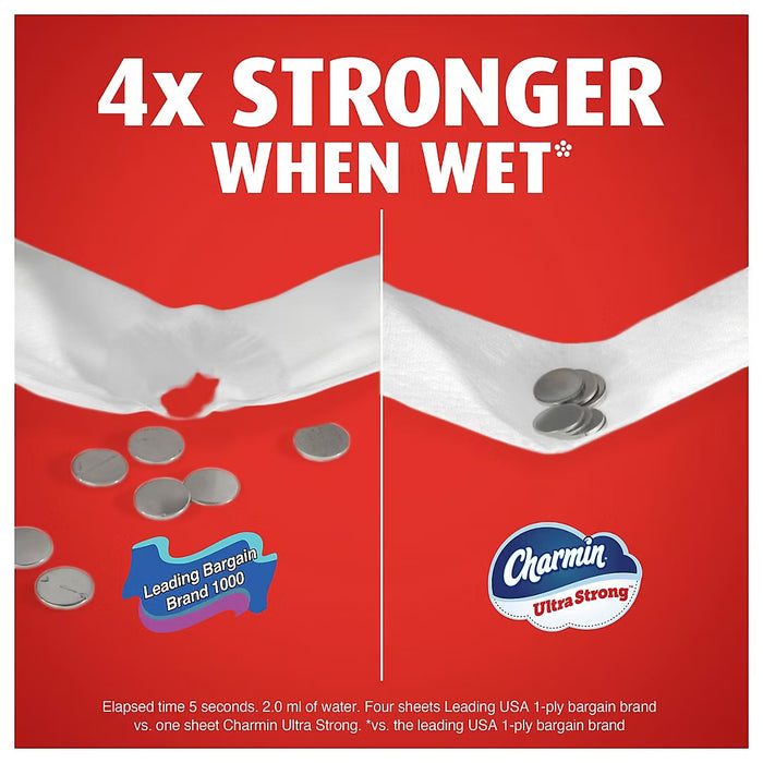 Charmin Ultra Strong Mega XL Toilet Paper, 330 Sheets , 30 ct