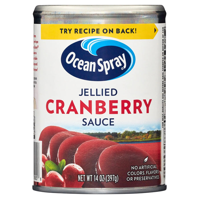 Ocean Spray Jellied Cranberry Sauce, 14 oz
