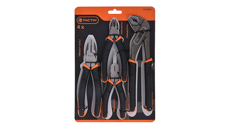 Tactix Pliers 4Pc Set 204009
