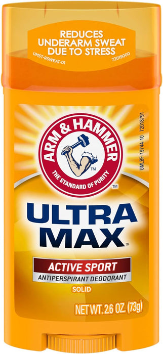 Arm & Hammer Ultramax Anti-Perspirant Deodorant Active Sport , 2.6 oz