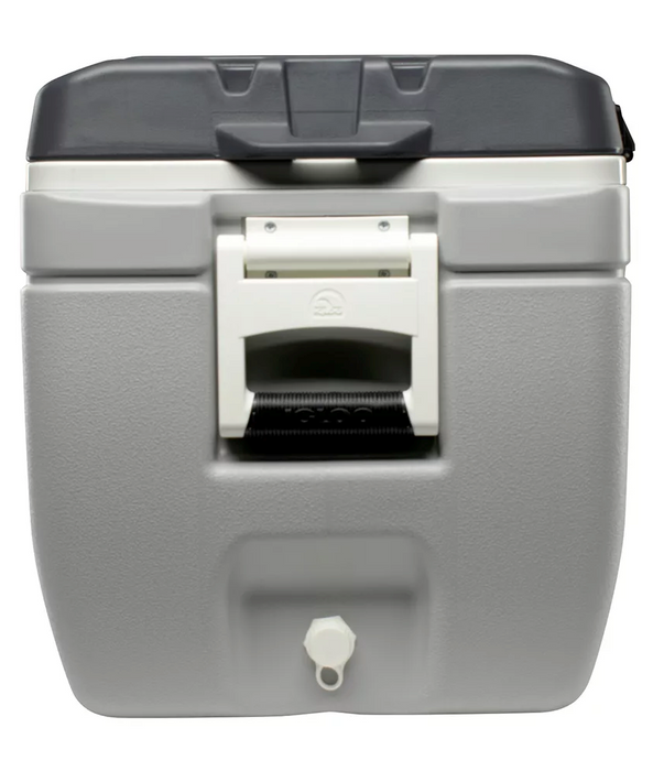 Igloo MaxCold 125-Qt Cooler, Ash Gray/Carbonite, 152 qt