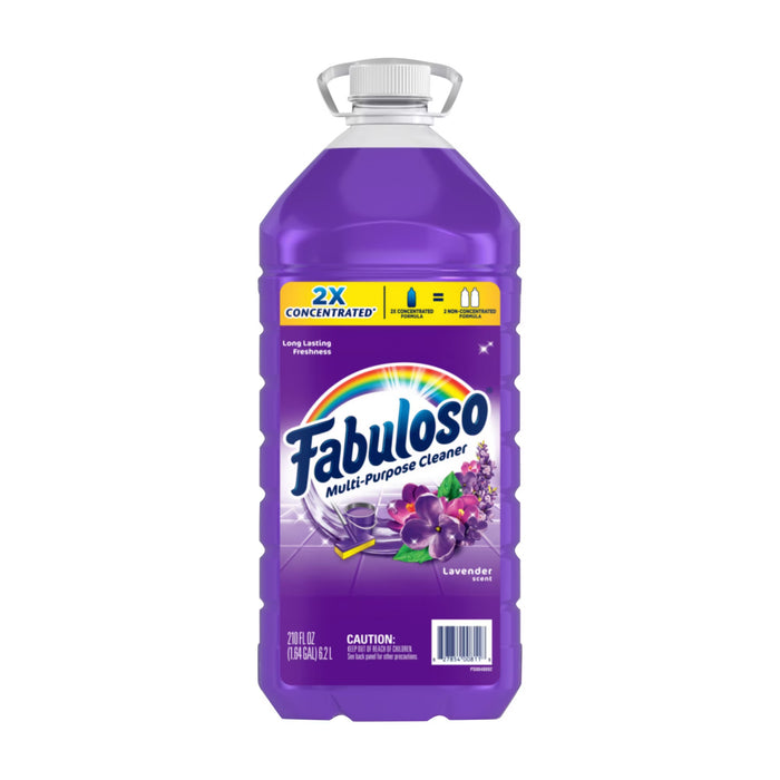 Fabuloso 2X Concentrated Multi-Purpose Cleaner, Lavender , 6.2 L