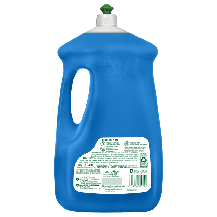 Palmolive Ultra Dishwashing Liquid Dish Soap, Oxy Power Degreaser, 90 oz