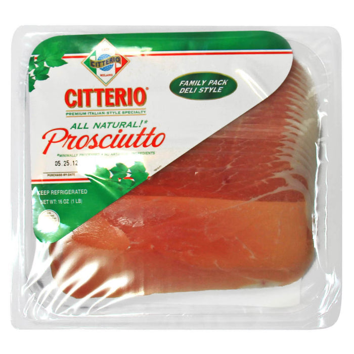 Citterio All-Natural Prosciutto, 16 oz