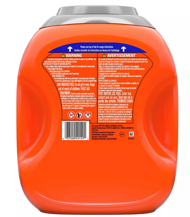 Tide PODS With Down, Liquid Laundry Detergent Pacs, April Fresh Scent , 104 ct