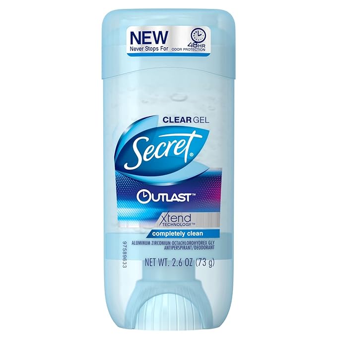 Secret Completely Clean Deo, 2.6 OZ