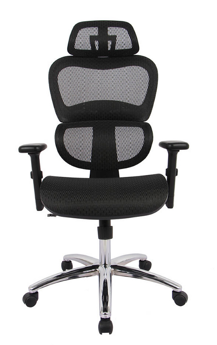 Berkley Jensen Deluxe Mesh Office Chair, Black, 1 pc