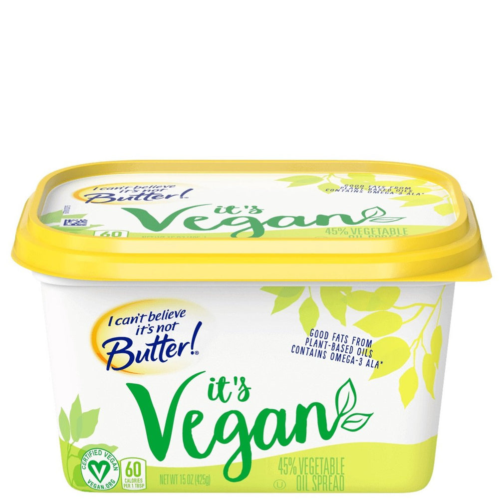 I Can’t Believe It’s Not Butter! Vegan Spread, 15 oz
