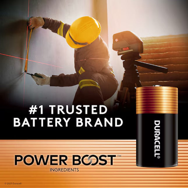 Duracell Coppertop Alkaline C Batteries, 8 pcs