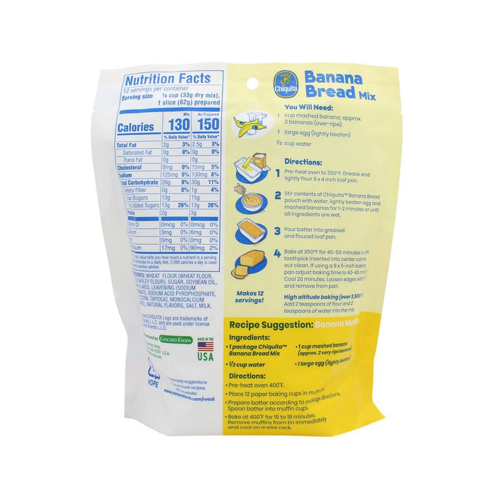 Chiquita Banana Bread Mix , 13.7 oz