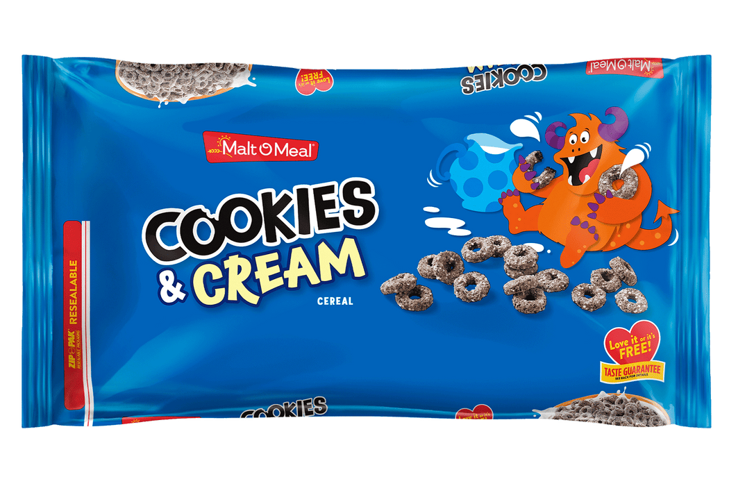 Malt-O Meal Cookies & Cream Cereal , 21 oz