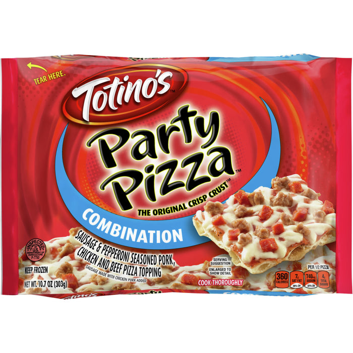 Totino's Party Pizza Combination, 10.7 oz