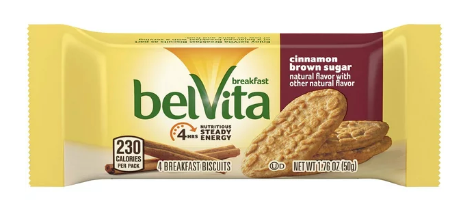 Belvita Breakfast Cinnamon Brown Sugar  Biscuits , 25 ct