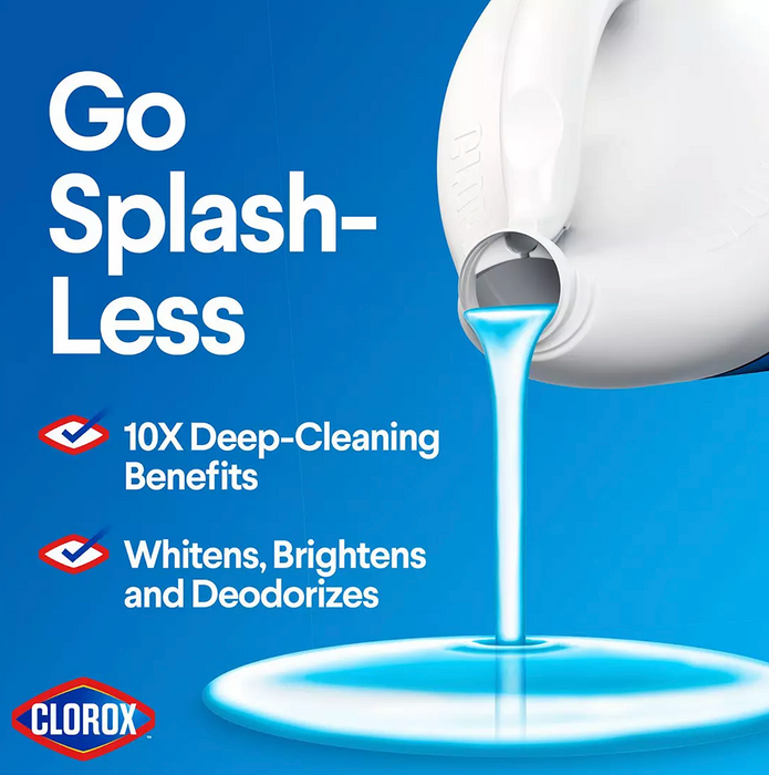 Clorox No-Splash Scented Bleach Formula, 3-Pack , 3 x 117 oz