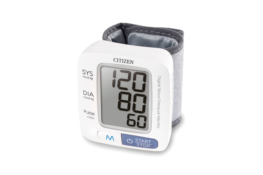 Citizen CH-650 Blood Pressure Monitor, Digital Wrist BPM, 1 pc