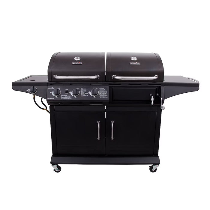 Char-Broil Deluxe Combo Charcoal/Gas Grill, 1 pc