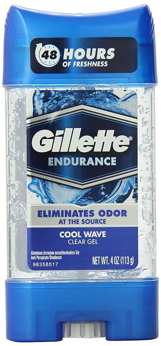 Gillette Clear Gel Deodorant, 3.8 OZ