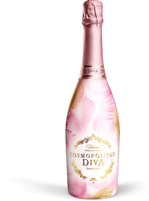 Cosmopolitan Diva Sparkling Wine , 750 ml