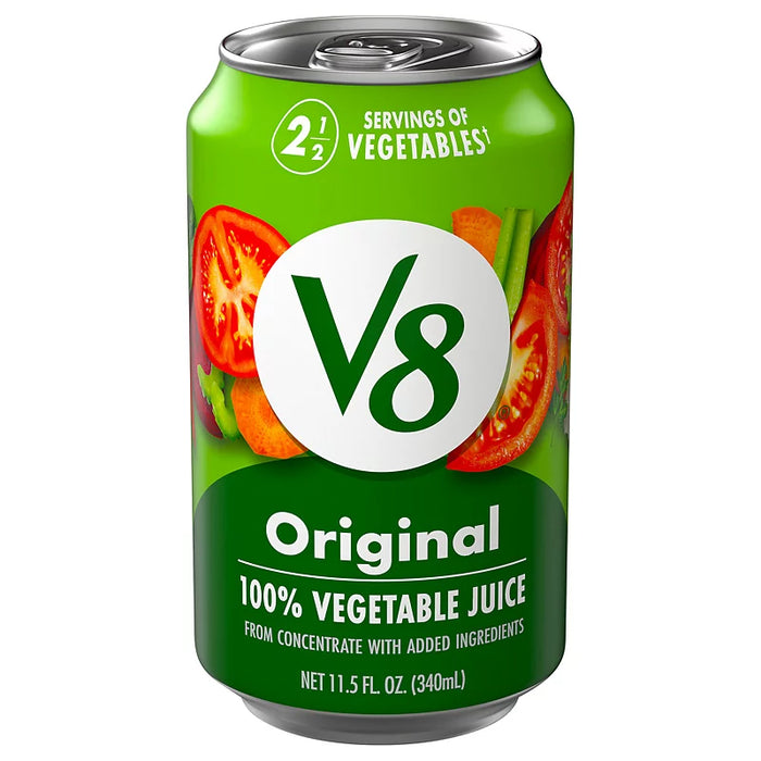 V8 100% Vegetable Juice Can, 11.5 oz