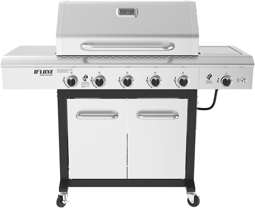 Nexgrill 5-Burner Gas Grill with Searing Side Burner