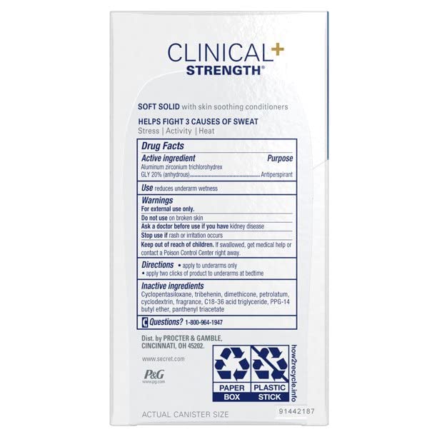Secret Clinical Deo, 1.6 OZ