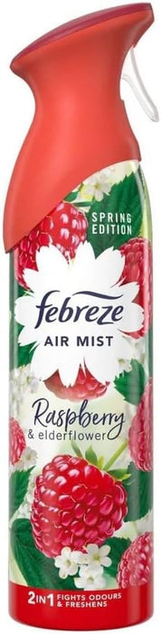 Febreze Raspberry & Elderflower Air Mist (185ml)