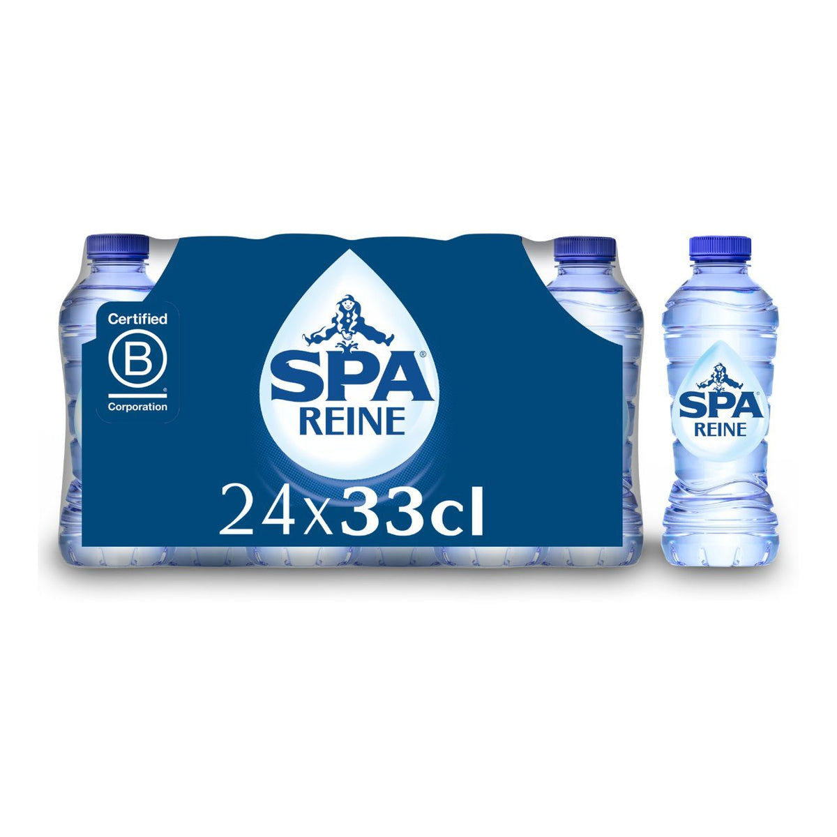 Spa Mineral Water Bottles, 24Pack , 24 x 33 cl —