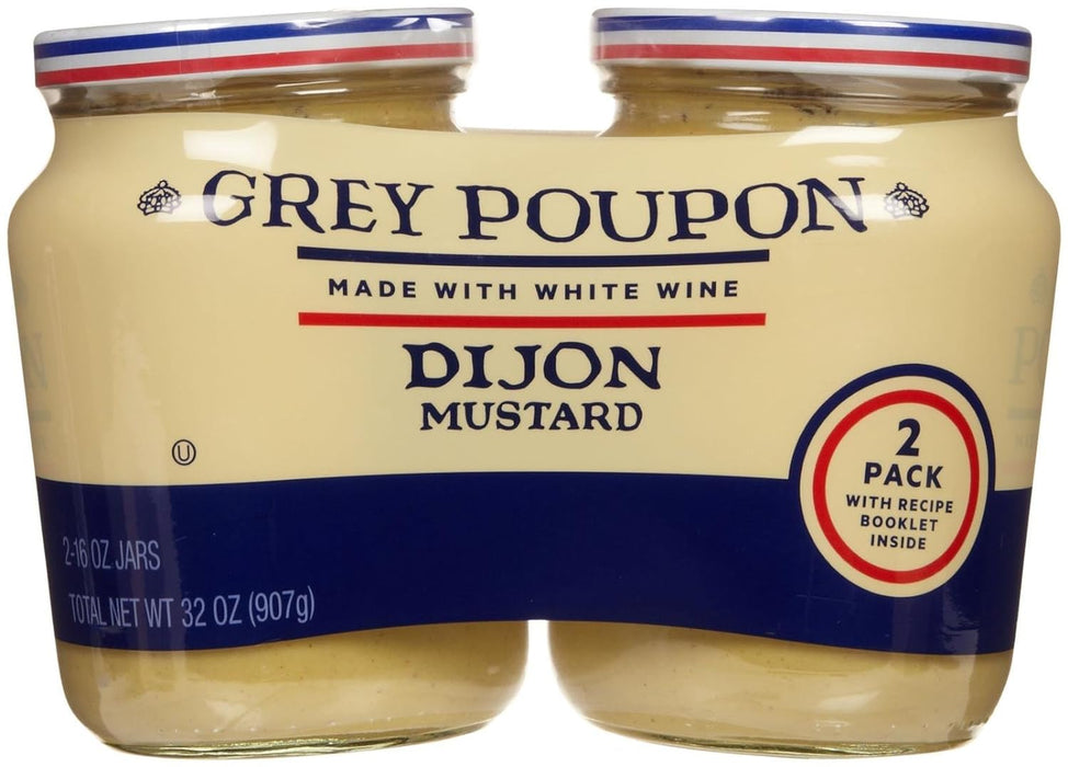 Grey Poupon Dijon Mustard, 2-Pack , 2 x 16 oz