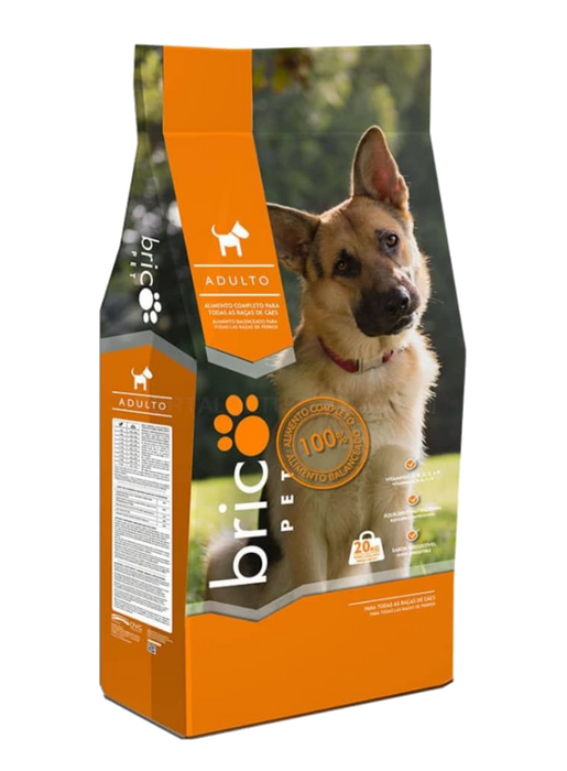 Bricopet Essential Dog Food, 44 lb