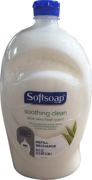 Softsoap Aloe Vera Hand Soap, 2 X 80 OZ