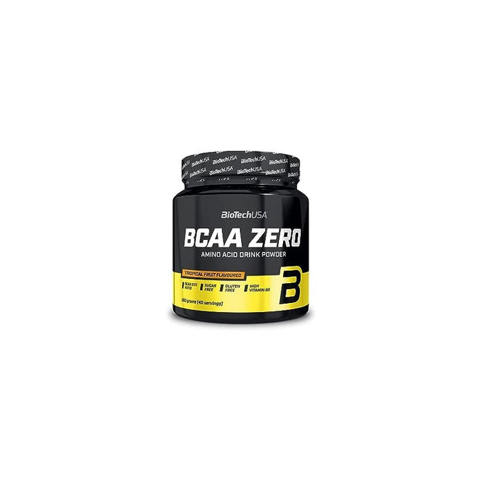 BiotechUSA BCAA Zero Amino Acid Drink Powder, Tropical Fruit Flavoured , 360 gr