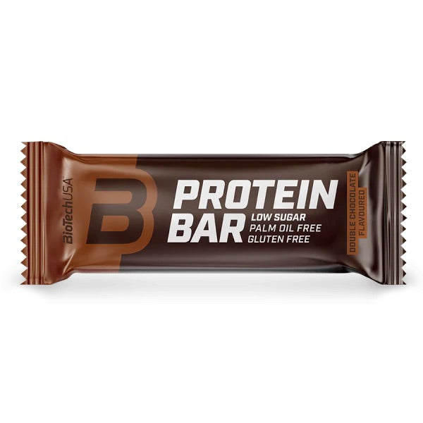 BiotechUSA Low Sugar Protein Bar, Double Chocolate Flavoured, 70 gr