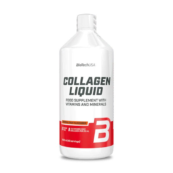 BiotechUSA Collagen Liquid, Toprical Fruit Flavoured , 1 L