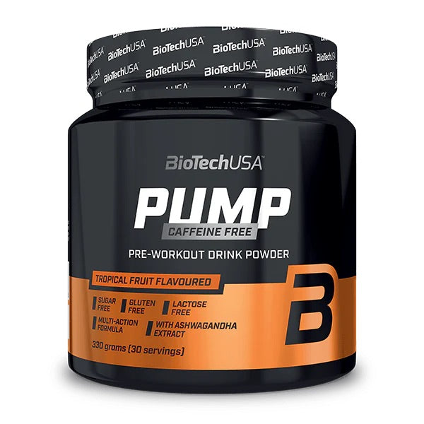 BiotechUSA Pre-Workout Drink Powder, Tropical Fruit Flavoured , 330 gr