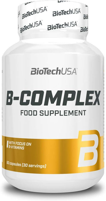 BiotechUSA B-Complex Vitamins And Minerals, 60 Tablets, 60 ct