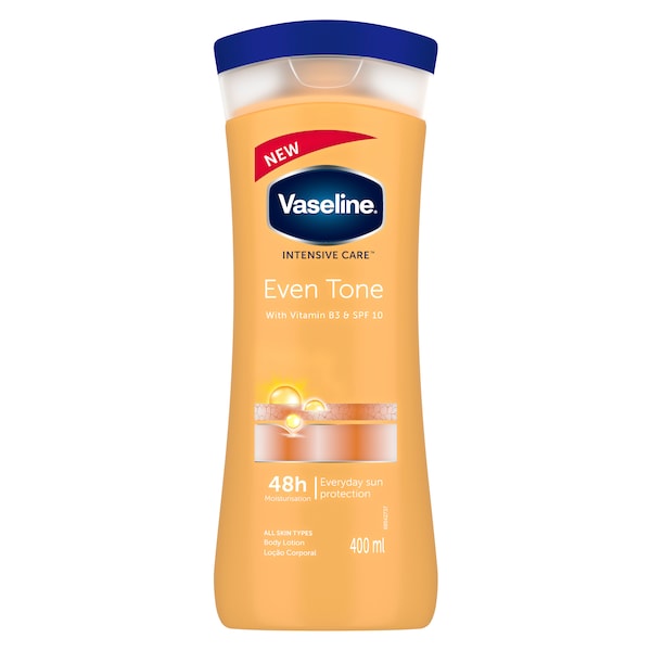 Vaseline Even Tone Body Lotion, 400 ML