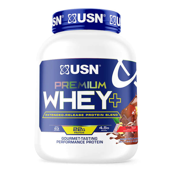 USN Premium Whey+ Protein Blend Shake, Wheytella Flavor, 5 lbs