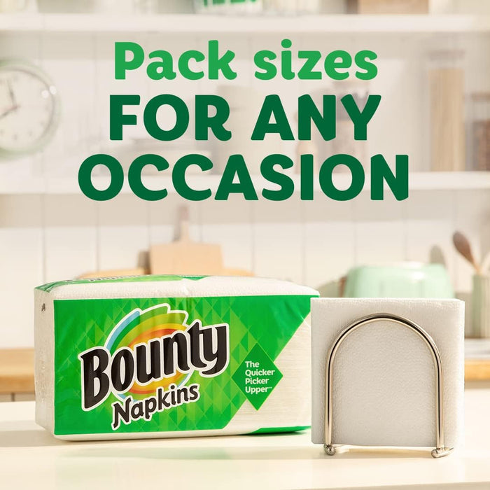 Bounty White Napkins, 200 CT